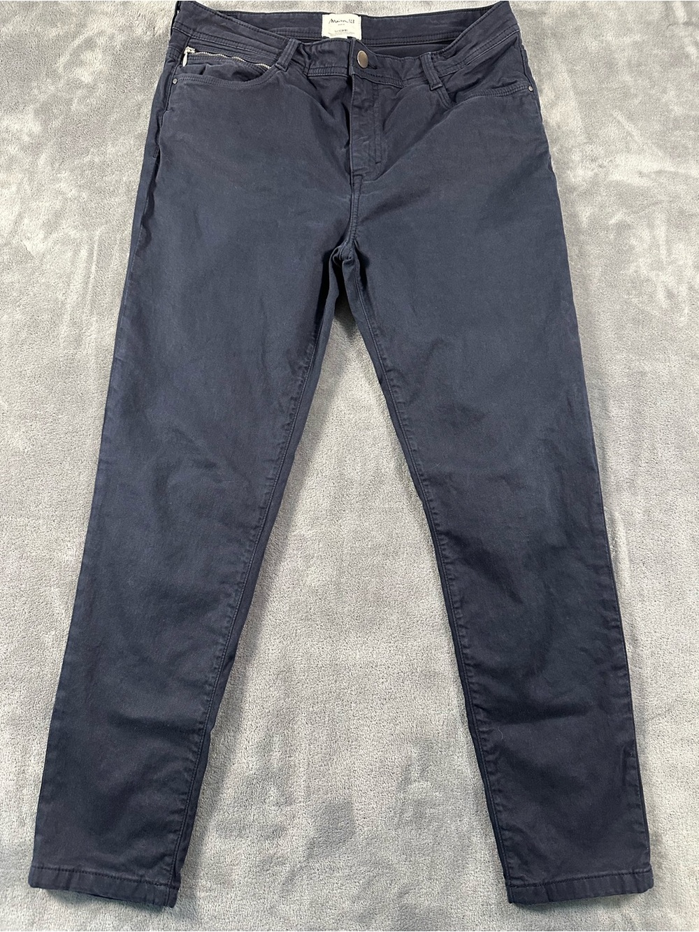 Maison 123 Classic Straight Leg Jeans in Dark Navy